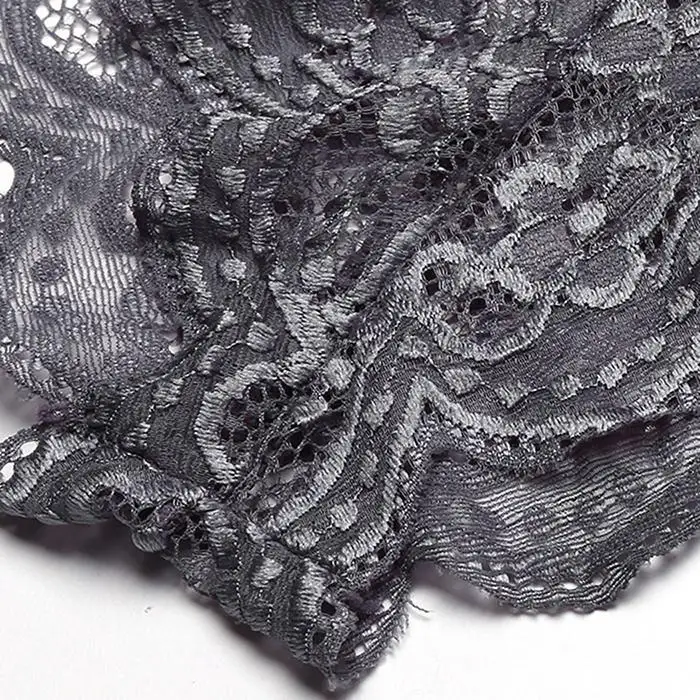 Avidlove Для женщин костюмы Bodystocking v-образным вырезом регулируемый ремень спагетти See Through Аппликации белье боди
