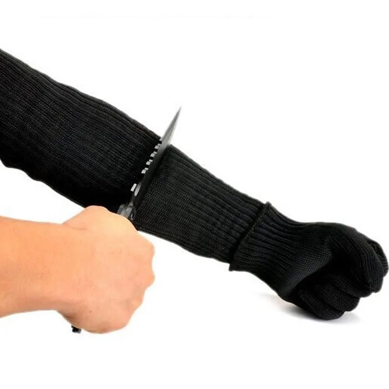 Режущая наружная защита для самозащиты от стеклянного ножа режущая Стальная Сетчатая манжета устойчивые к порезам Защитные защитные рукава
