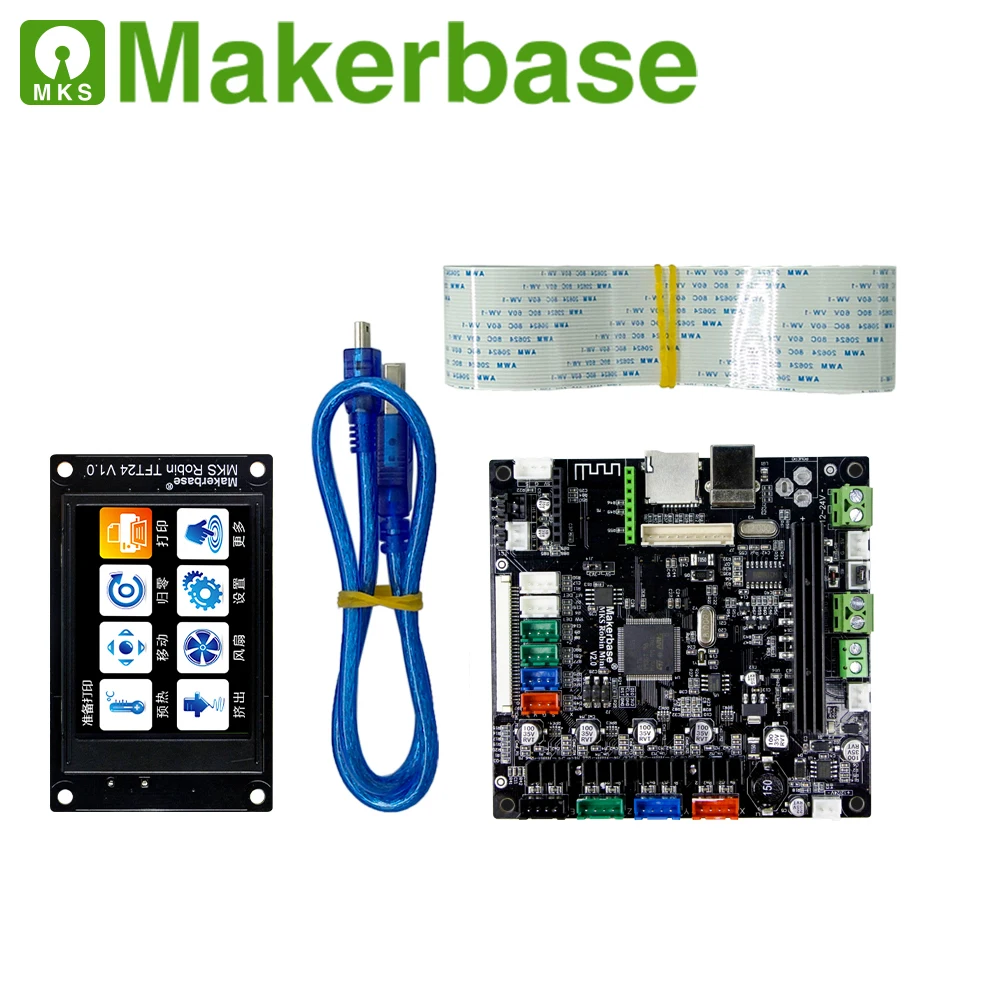 STM32 MKS Robin mini + 2 4 дюйма TFT сенсорный экран с Закрытым Исходным Кодом поддержка