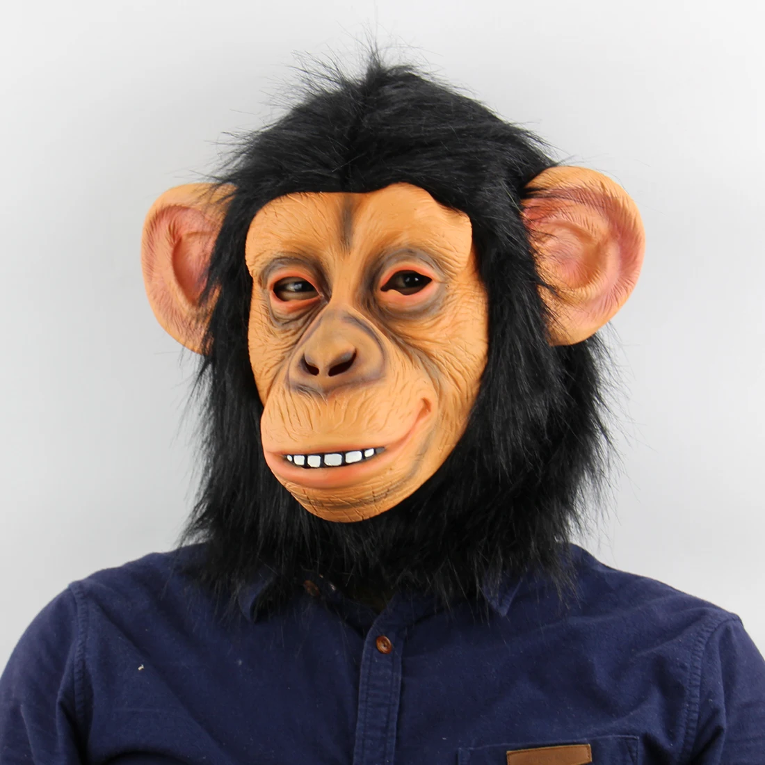 

Bid Gorilla Party Mask Halloween Masks Adult Latex Monkey Funny Mask for Cosplay Costume Halloween Party Decoration Supplies
