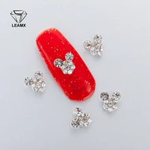 10 шт./пакет в 3D ногтей Стразы Шарм Микки Мышь на украшения сверкающие стразы для ваших ноготков