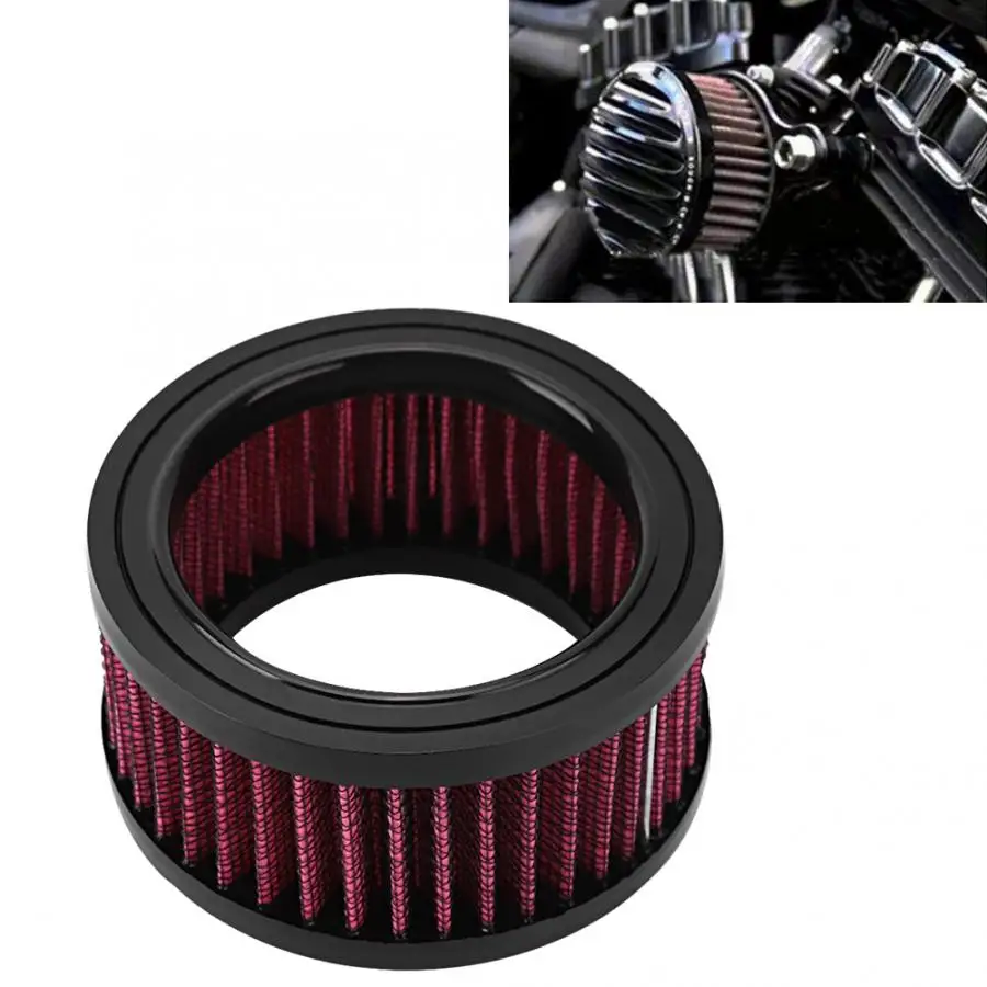 

Air Filter Motorbike Engine Air Intake Filtration Cleaning Tool Motorbike Accessory Air Intake Filter for Harley XL883 1200 X48