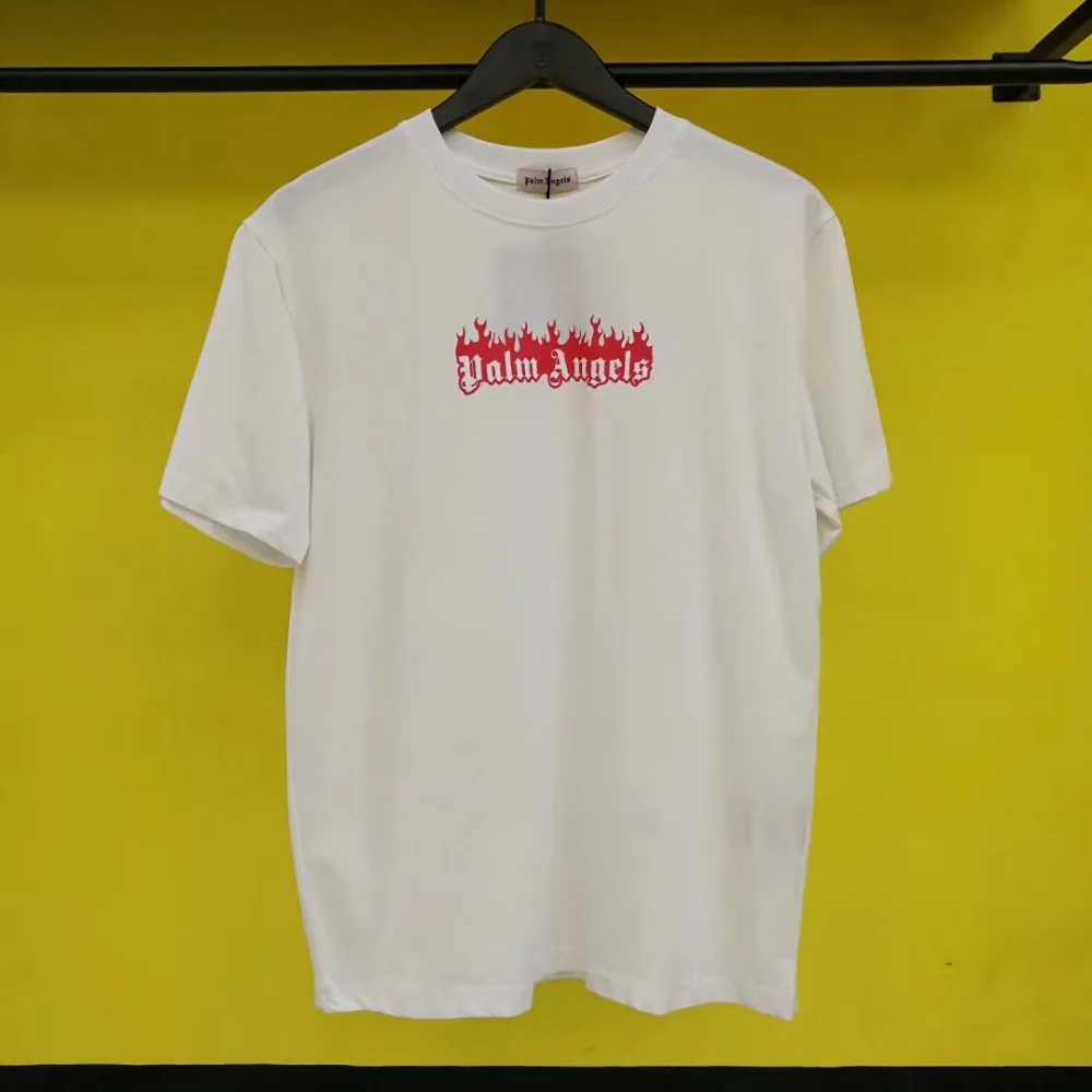 palm angels flames t shirt