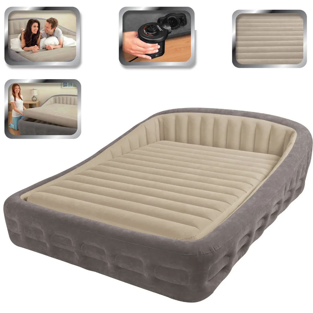 Intex 67972 King Size Inflatable Bed With Electric Air Pump And 2 Inflatable Pillows Living Room Air Bed Free Express Bed Jacket Bed Suppliesinflatable Sex Bed Aliexpress King Size Inflatable Air Mattress