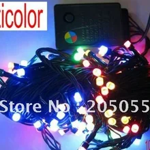 32 фута 10 м 100 лампы светодиодные гирлянды свет Мороз туман для свадьбы/рождества/праздника/вечерние/Фестиваль/рождественские украшения-многоцветный