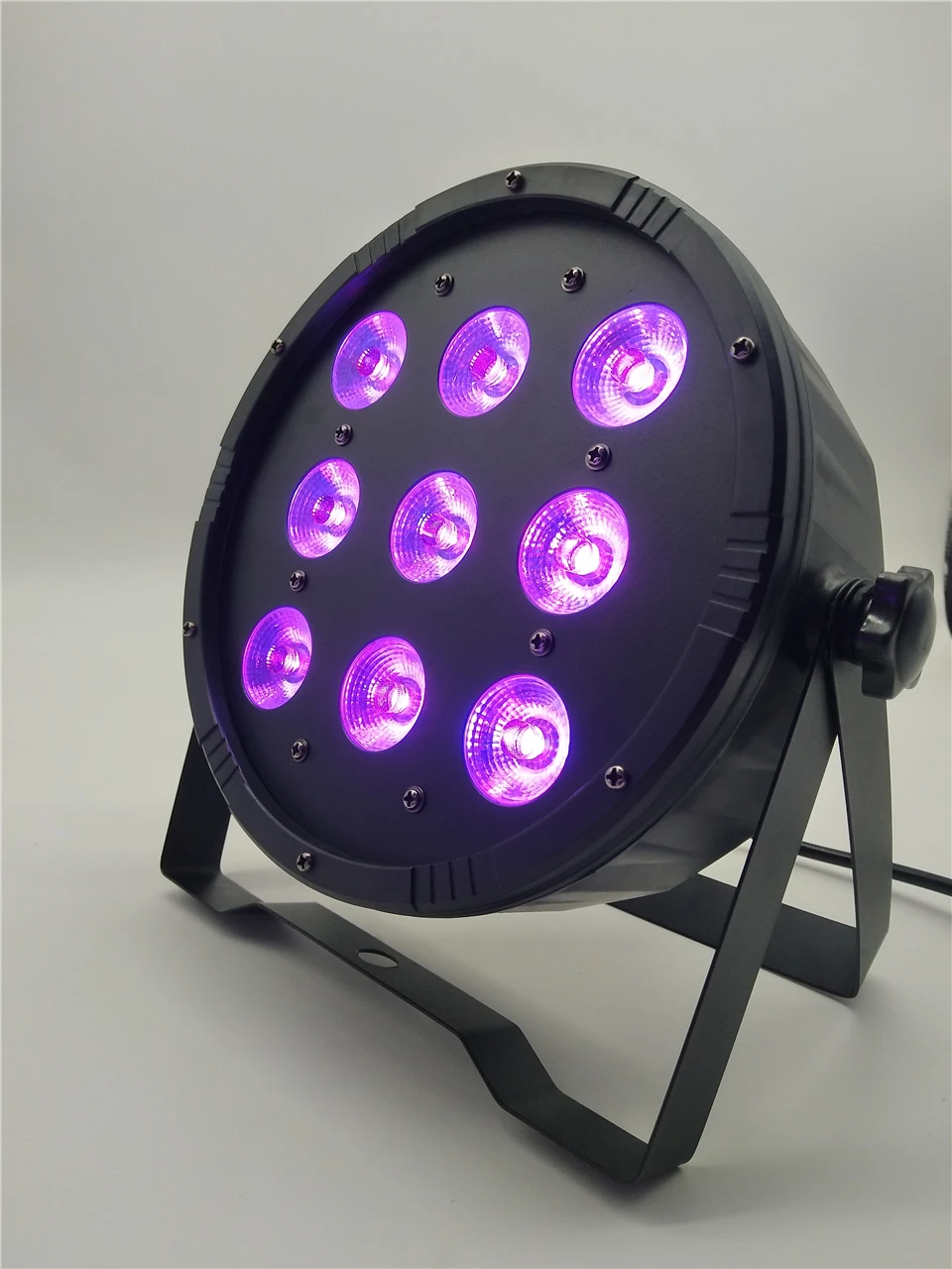 4 шт. 9x12 Вт Par Light RGBW 4в1 led par DMX controlador luces disco DJ LED ParW light|Эффект освещения сцены| |