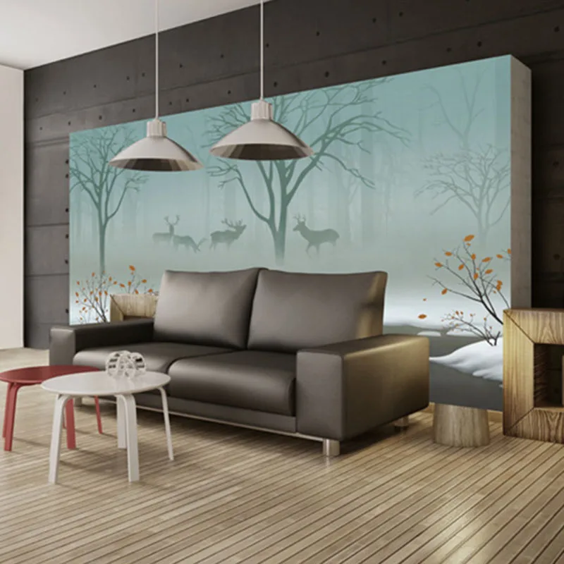 Custom3DPrintDIYFabricTextileWallcoveringsForWallsWallMurals