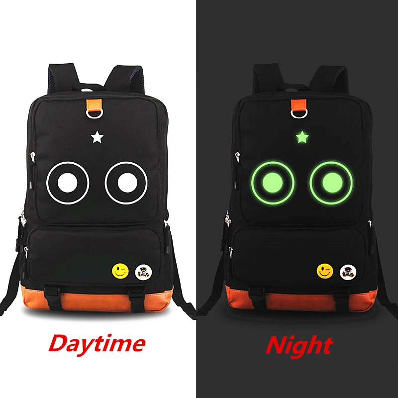 

Japan Anime Keroro Backpack Cosplay Luminous Backpacks Knapsack Teenagers Men Women's Student School Bags Travel Laptop bag