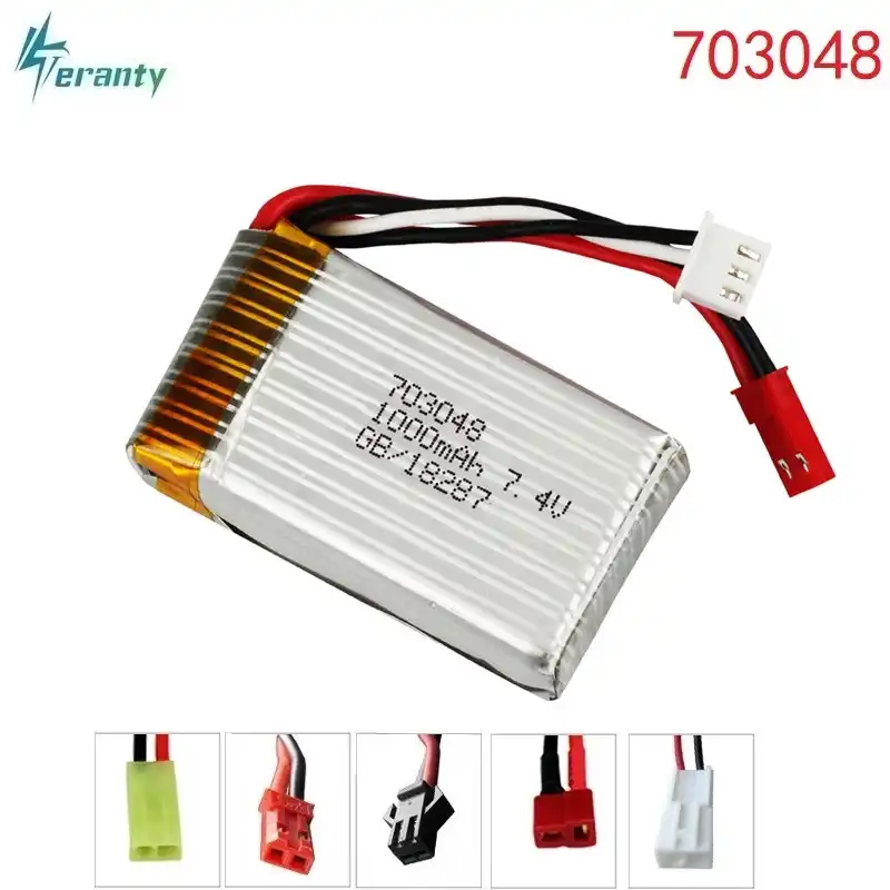 For MJXRC X600 RC toys accessories 2S 7.4V toy battery T 7.4V 1000mah Lipo Battery