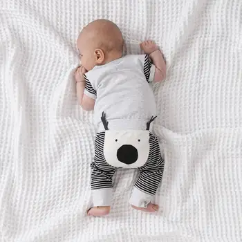 

2017 new Hot selling baby pants spring Cartoon pattern cotton baby girls pants 0-36 months baby boy pants Sports pants