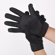 1 Pair Military Full Finger Gloves Outdoor New Motorcycle Bike Tactical Airsoft Riding Hunting Black Gloves