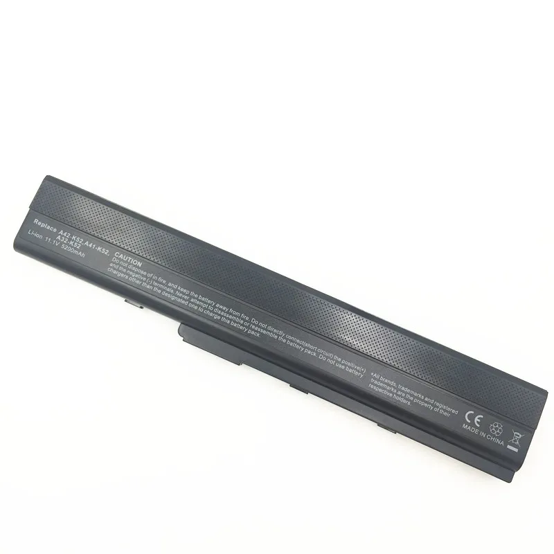 Аккумуляторная батарея для ASUS K52J K52JB K52JC K52JE K52JK K52JR K52N K52EQ K52JT K52JU K62F K62J K62JR 6