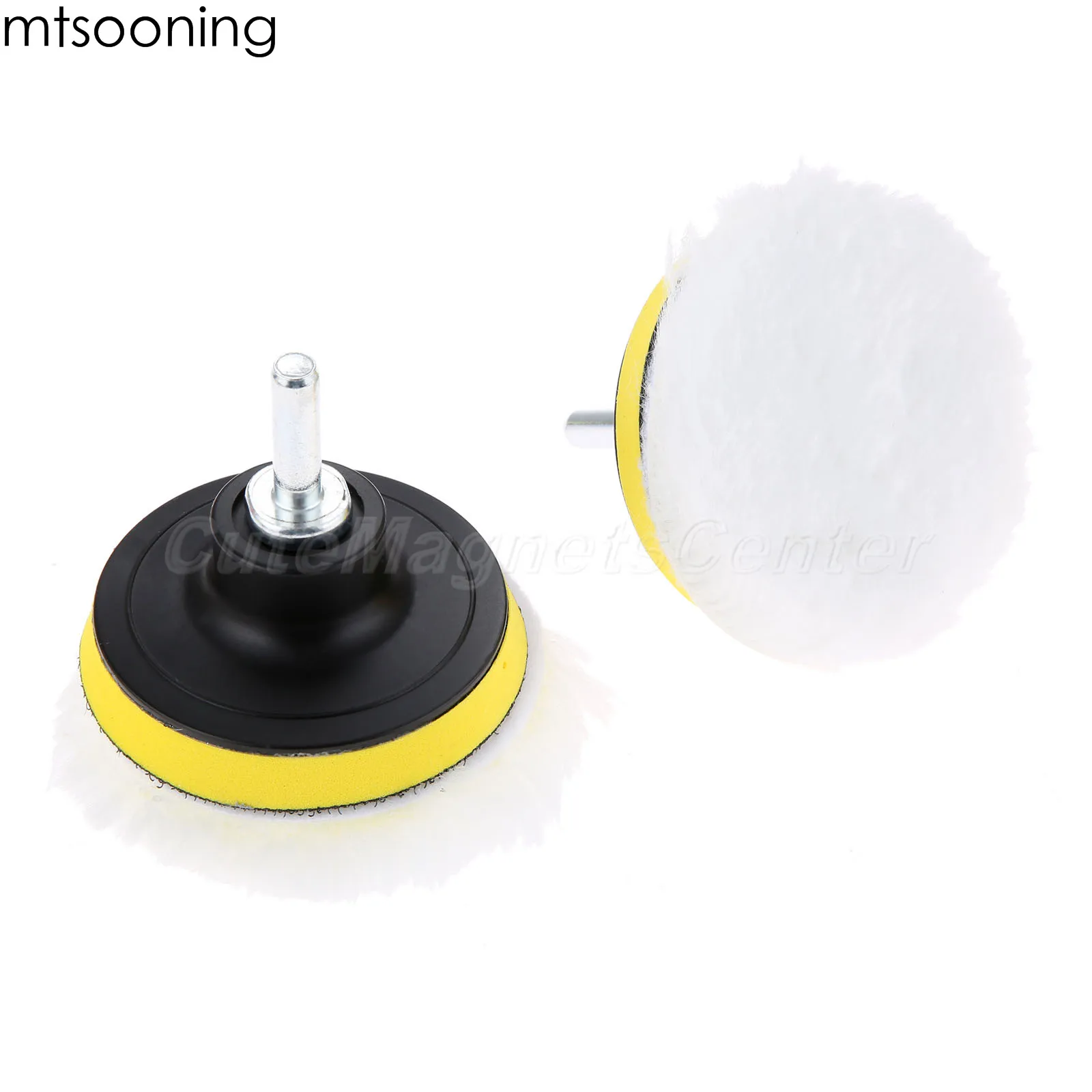 Conjunto de Almofada de Polimento do Carro Mtsooning Polegada M10 Broca Adaptador Enceramento Polimento Almofadas Conjunto Polisher & 25 Pçs 3 3 Cheap Esponja p encerar