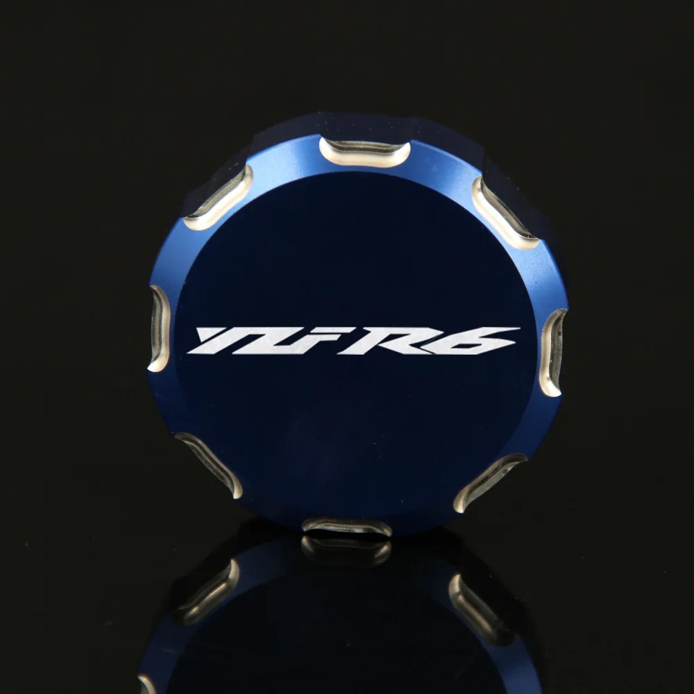 Крышка Резервуара переднего тормозного цилиндра для мотоцикла CNC Yamaha YZF R6 YZFR6 2005