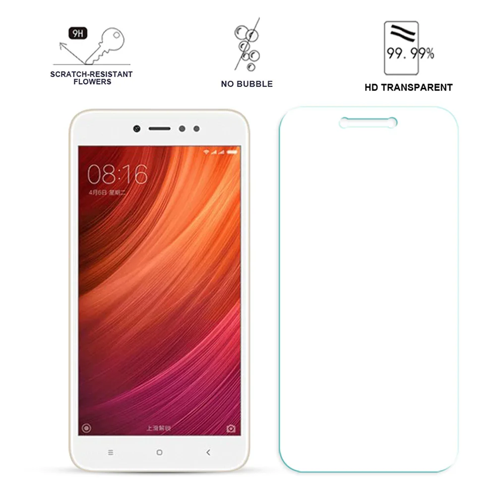 

Tempered Glass For Xiaomi Redmi Note 5A Screen Protector Film For Xiaomi Redmi Note 5A 2.5D Curved Edge Screen 0.26mm Front Film