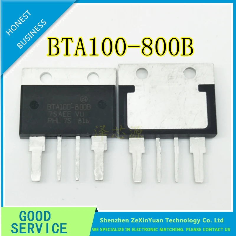 5PCS/LOT BTA100 800B BTA100800B BTA100 800B 100 800 TO 4PT-in Battery ...