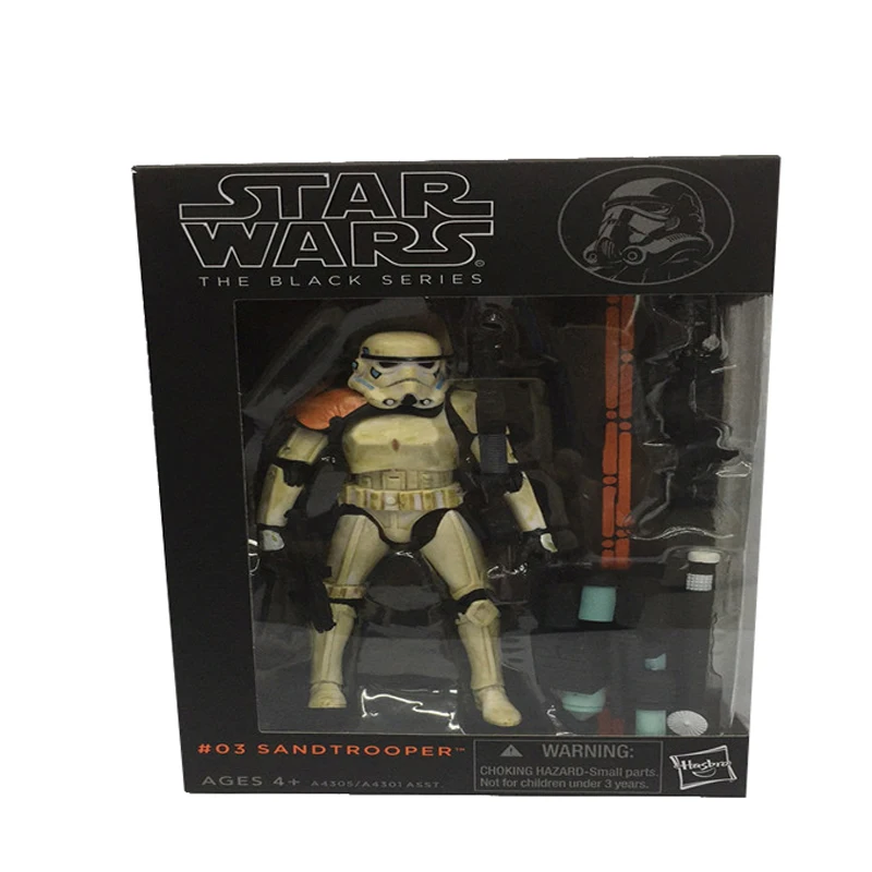 New Star Wars Figure The Force Awakens The Black Series 06 Boba Fett 03 Sandtrooper PVC Action Figures Gift Toys (6)