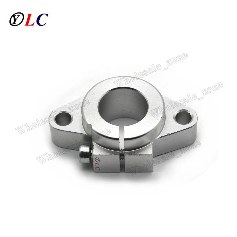 

Round SHF16 16mm Aluminum Linear Rod Rail Shaft Support Bracket for Linear Guides bearing rail DIY CNC Machine Tool