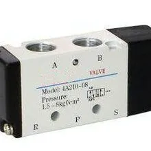 1 шт. 4A210-08 4A110-06 4A310-10 4A410-15 пневматический соленоид 5 портов 2 положения клапан Соленоидный клапан управление, Реверсивный, воздушный клапан