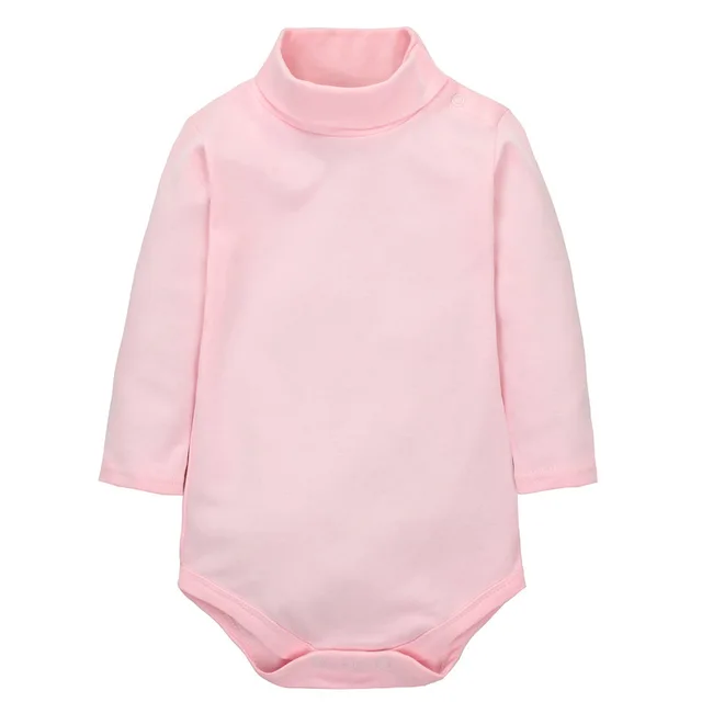 100 Coton Bebe Body Automne A Manches Longues Uni A Col Roule Combinaison Infantile Bebe Fille Vetements Nouveau Ne Roupa Bebe Garcon Vetements Aliexpress