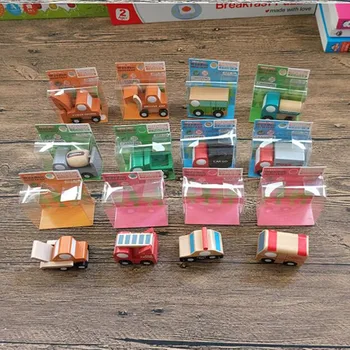 

12 Kinds Original Mini Transportation Block Car Building Compatible Airplane model toys Educational Building Blocks