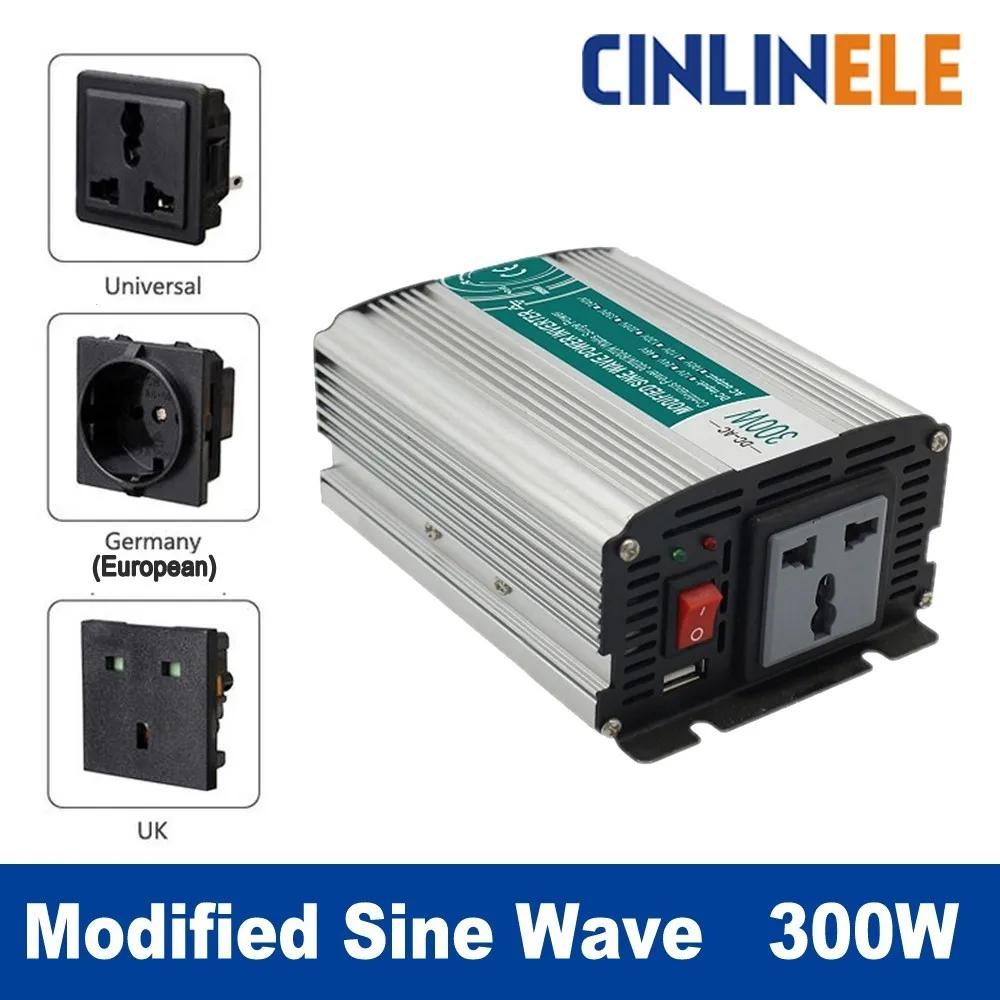Smart Modified Sine Wave Inverter 300W CLP300A DC 12V 24V to AC 110V 220V Smart Series Solar Power 300W Surge Power 600W-in Inverters & Converters ... Smart Modified Sine Wave Inverter 300W CLP300A DC 12V 24V to AC 110V 220V Smart Series Solar Power 300W Surge Power 600W-in Inverters & Converters ...