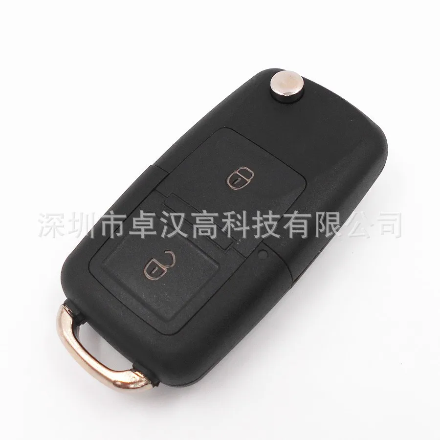 For Volkswagen VW Bora Classic Edition Instead of Original Factory Auto Car Key High Quality KEVW 2 Buttons Change Car Key Shell 3