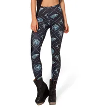 New 3178 Sexy Girl Slim Ninth Pants win or die game of thrones 3D Printed Stretch