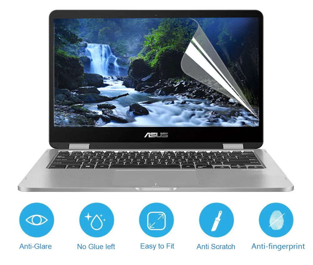 Cartinoe 14 дюймовая планка для Asus Vivobook Flip Tp401c Tp401n Антибликовая матовая защитная