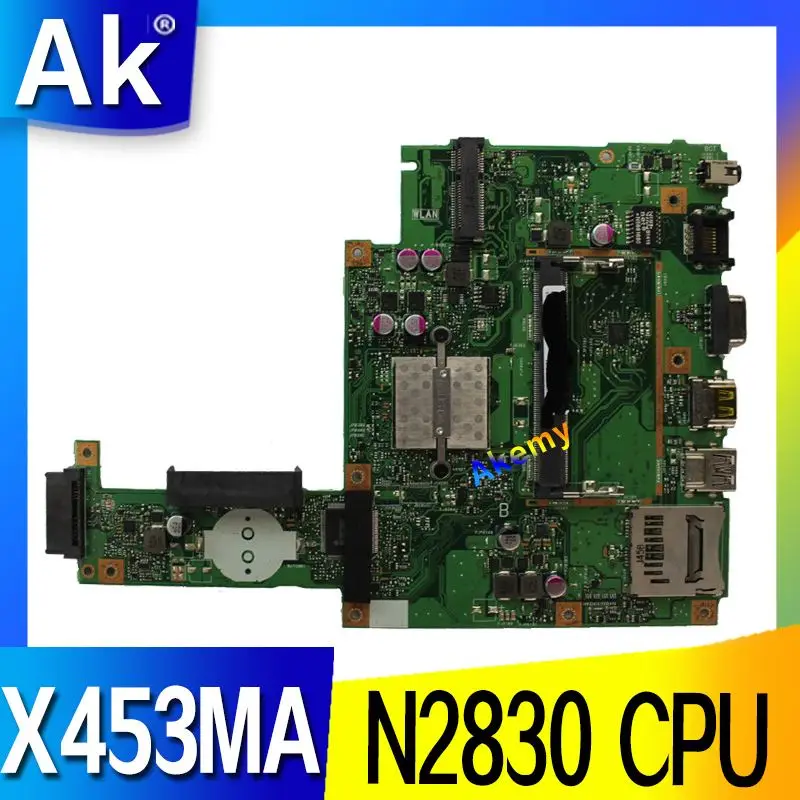 AK для ASUS X453MA X403M F453M Материнская плата ноутбука X453MA N2840 материнская плата тест хорошо