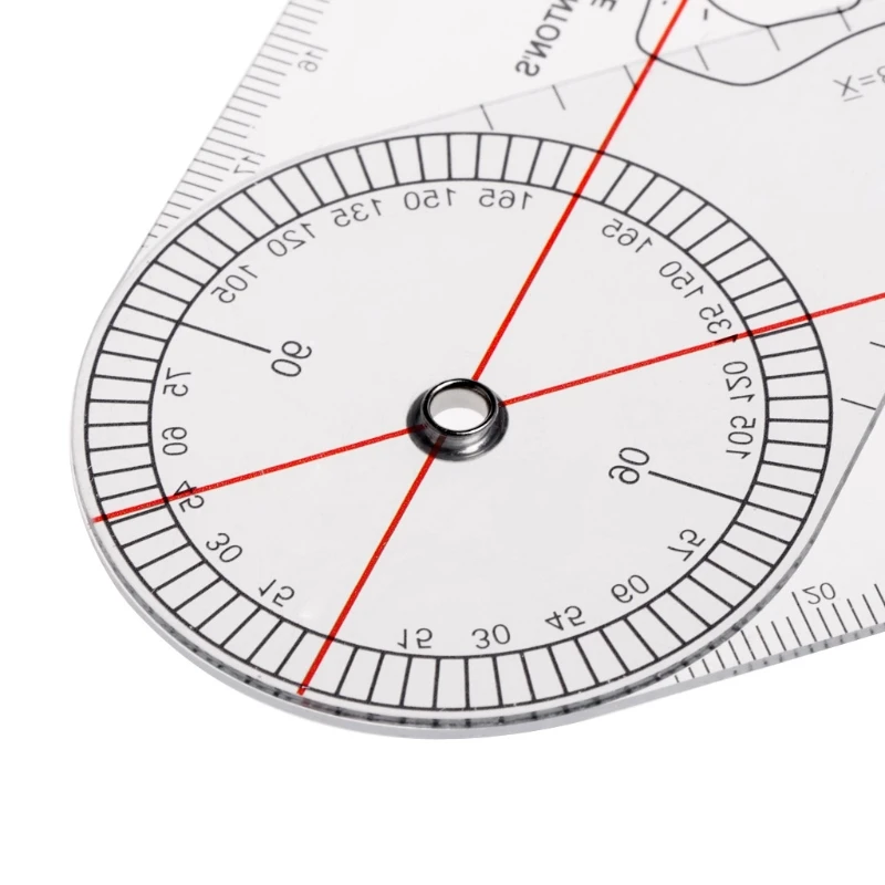 Goniometer Angle Ruler Rule Joint Orthopedics Tool Instruments Plastic angle measuring tool angle protractor