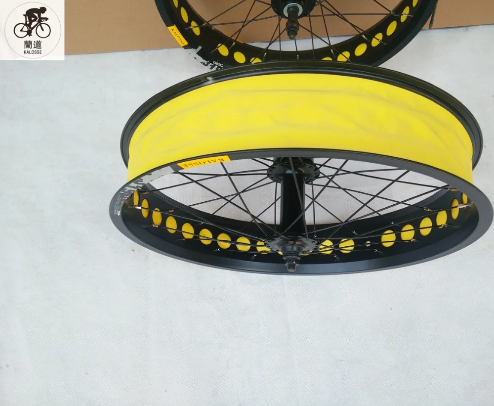 Discount Kalosse Sports equipment Fat bike wheels Snow/beach wheel 20er 20*4.0 , 7/8/9/10S cassette F135/ R190mm hubs , DIY colors 7 Discount Kalosse Sports equipment Fat bike wheels Snow/beach wheel 20er 20*4.0 , 7/8/9/10S cassette F135/ R190mm hubs , DIY colors 7