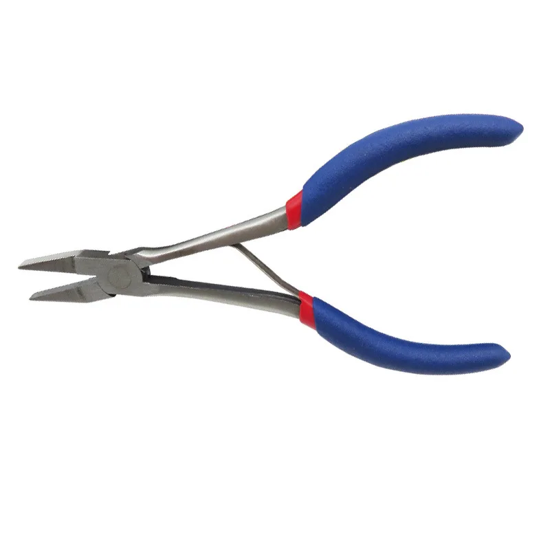 Mini elongated spire pliers long mouth flat nose tip pointed wire straight clamp jewelry making tools puller | Инструменты