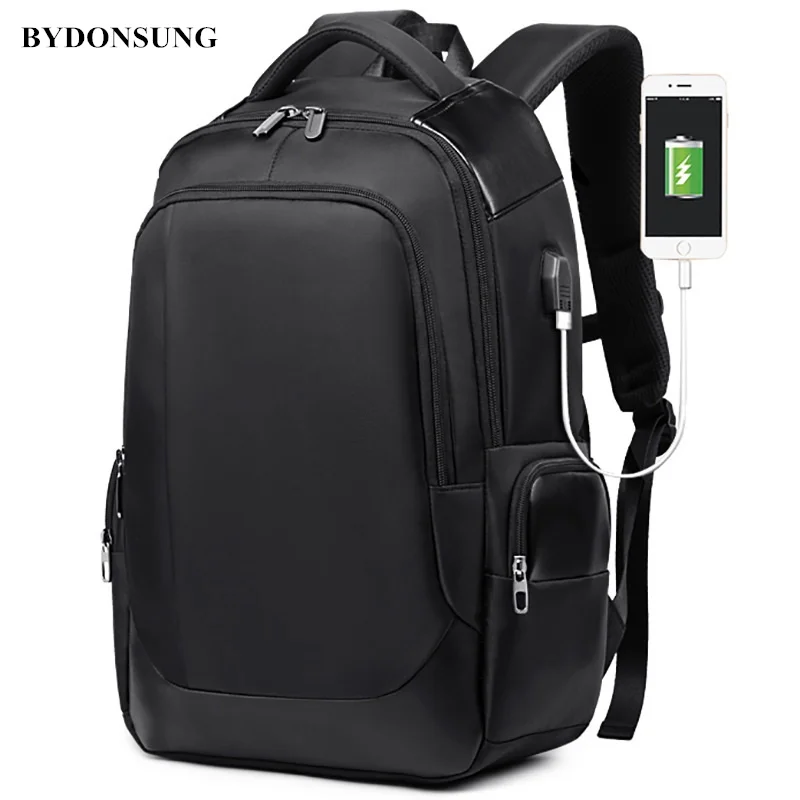

Han edition leisure USB man backpack backpack male breathable wear business students computer bag bag bag