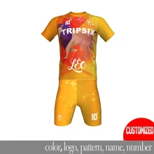 Спортивная саржа сублимированный оранжевый цвет Американский футбол Джерси и рубашка Таиланд