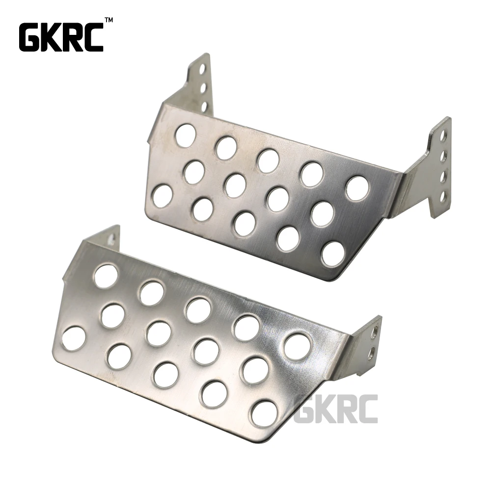 

GKRC 1Pcs TRX4 Stainless Steel Chassis Protector Plate for 1/10 RC Crawler Traxxas TRX-4