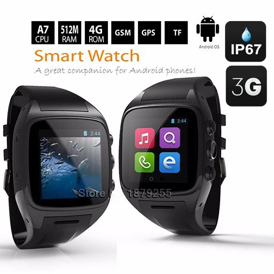 Smart Watch IP6 waterproof 3G/GPS/WIFI 