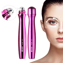 Омолаживающий роликовый крем против морщин, сыворотка для глаз, массажная ручка с роликовой головкой, снимающая темные круги и Усадочные мешки