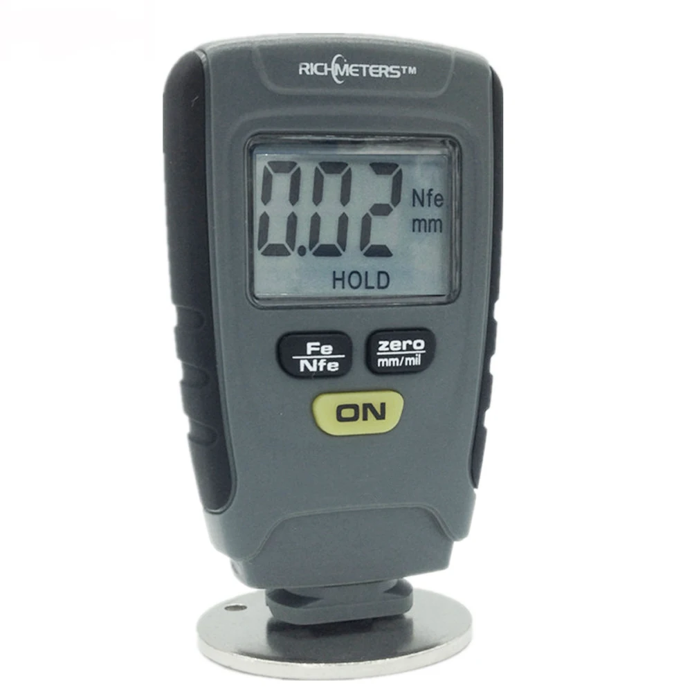 

New RM660 Digital Thickness Gauge Paint Coating Thickness Gauge Meter Car Paint Thickness feeler Tester Fe/NFe 0-1.25mm for Car