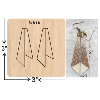 

Handmade earrings cutting dies 2019 new die cut &wooden dies Suitable for common die cutting machines on the market