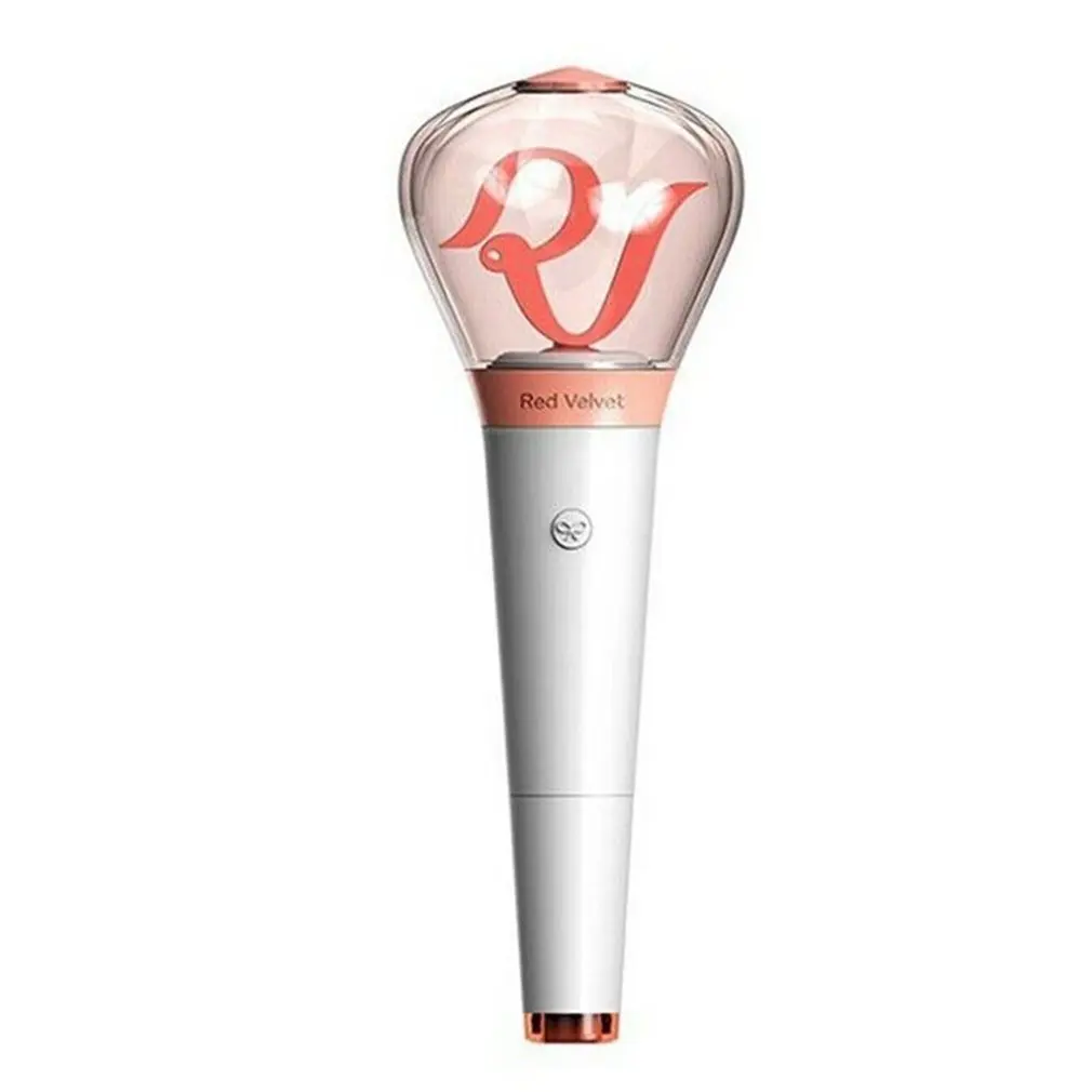 Компактный размер светодиодный красный бархат Kpop палка лампа хип-хоп Lightstick официальный концертный фонарь флуоресцентная палка помощь стержень официальный - Цвет: Розовый