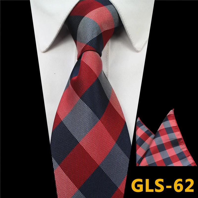 Для мужчин; классический галстук полиэстер шёлковый жаккардовый тканый 8 см плед цветочный (галстук наборы с платком) для взрослых