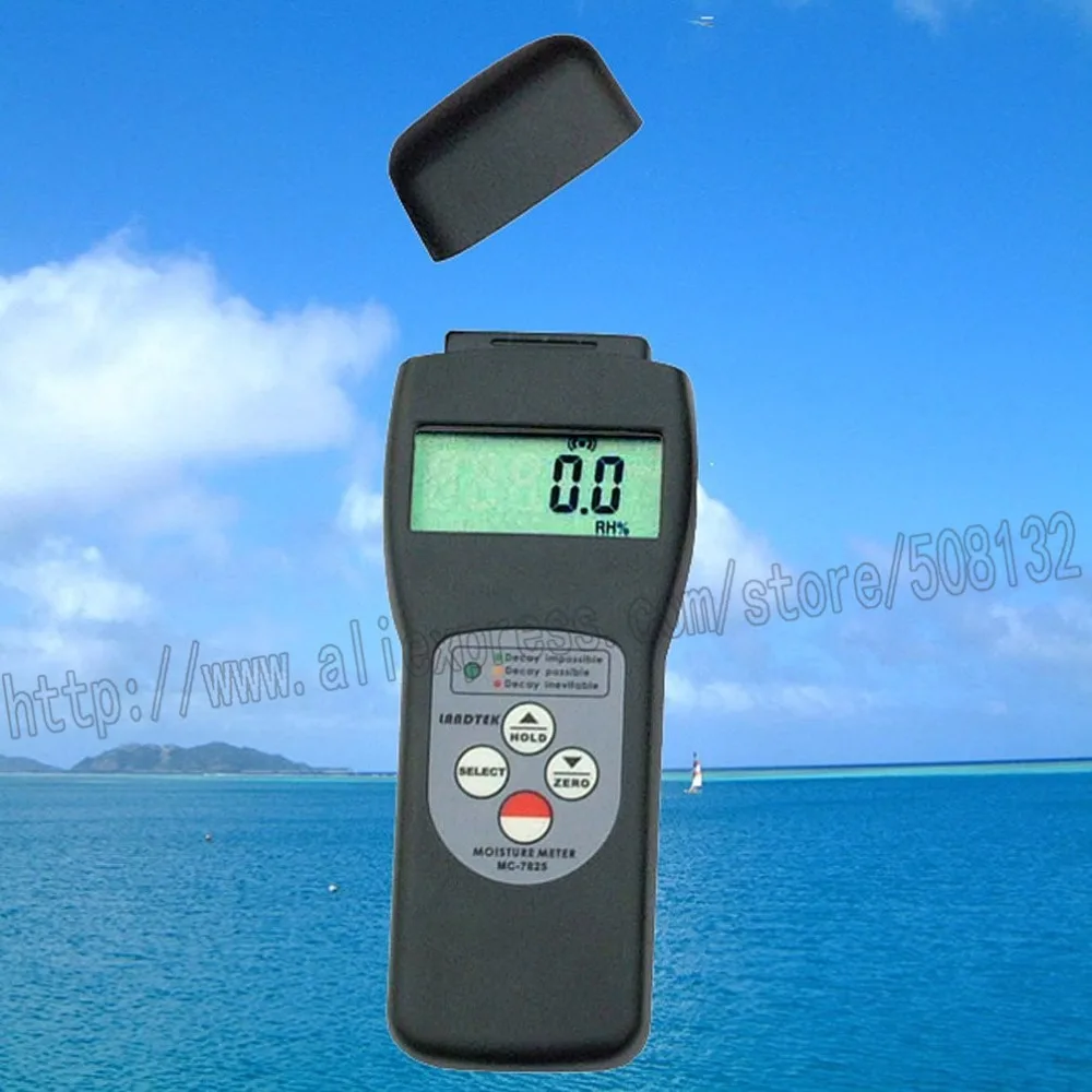 

Landtek MC-7825S Digital Moisture Meter Tester Wood Fiberglass Concrete