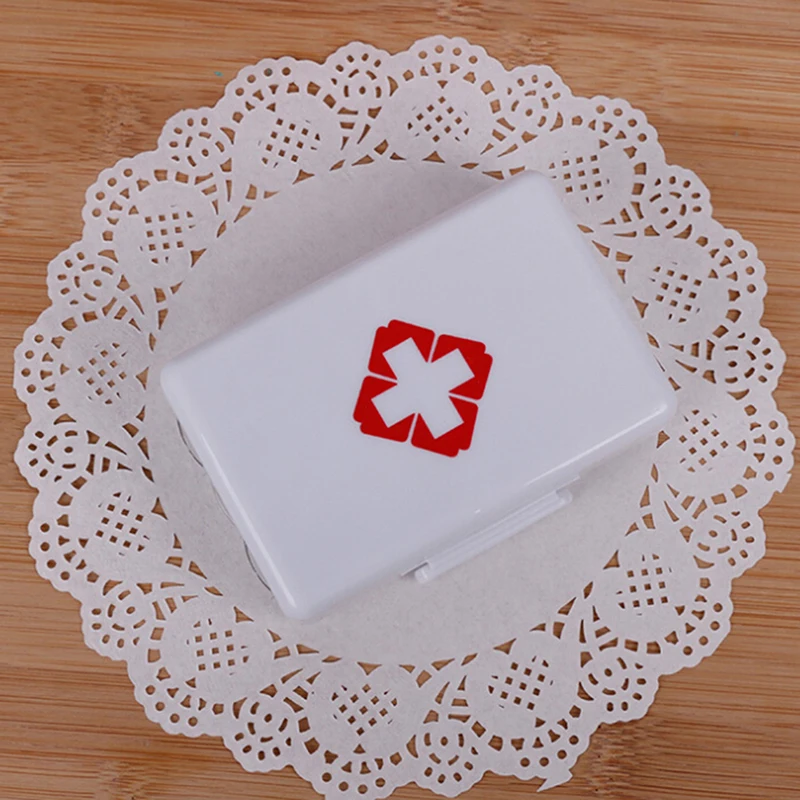 1Pcs Plastic 7 Days Foldable Weekly Tablet Pill Medicine Box Holder Storage Organizer Container Case Pill Box