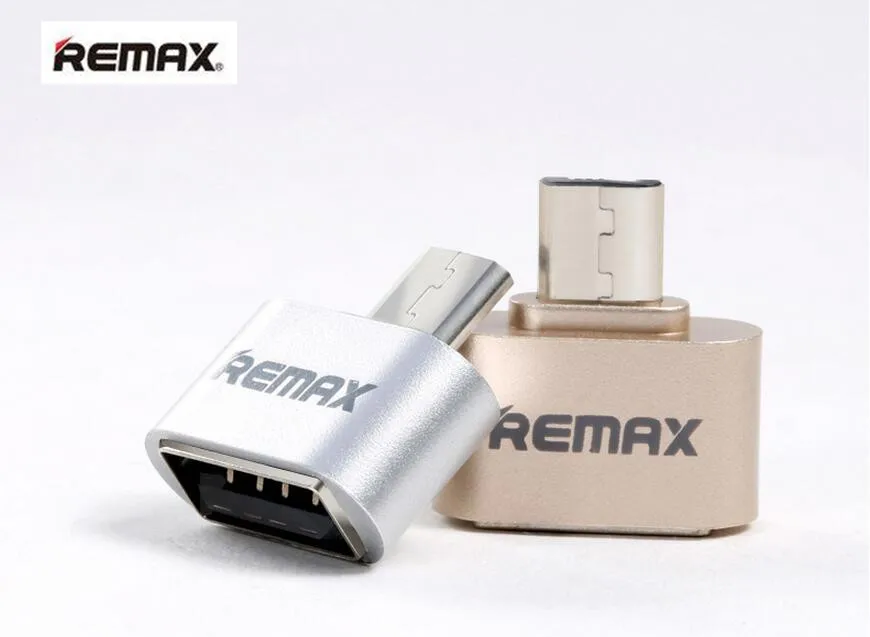 

REMAX Mobile Phone Adapters OTG USB Plug Adapter Converter Micro USB to USB A For Samsung Huawei Android Phones