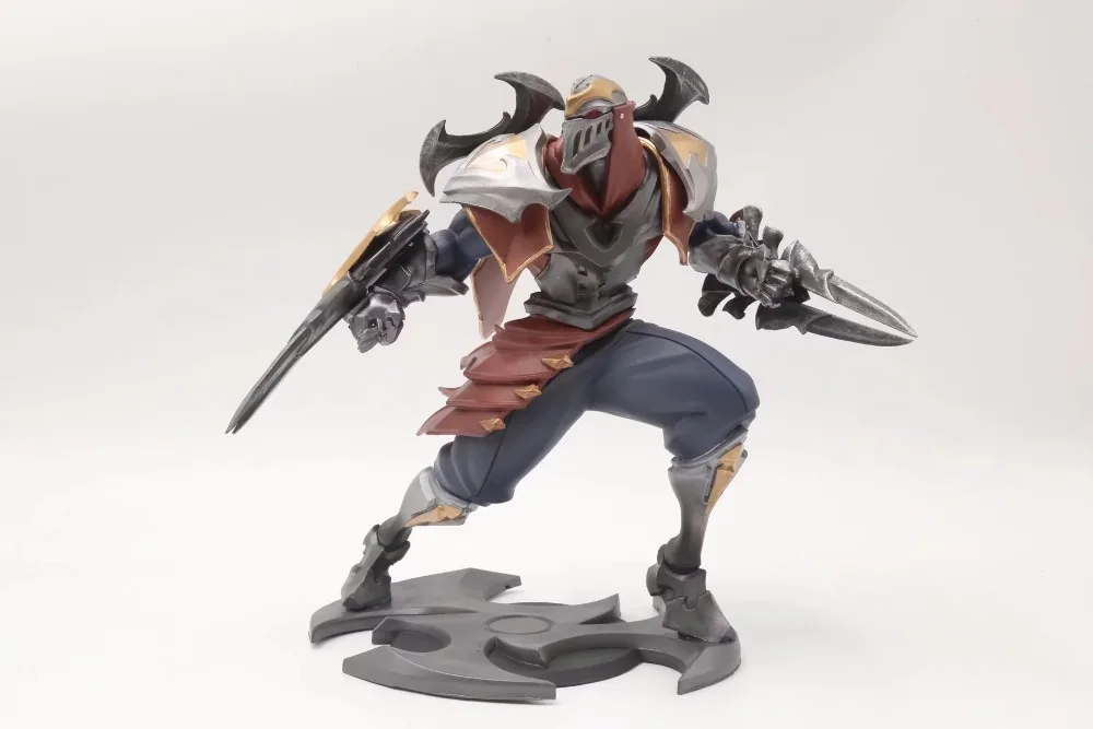 21cm Game LoL The Master of Shadows Zed PVC Action Figure Anime Figure ... - 21cm Game LoL The Master Of ShaDows ZeD PVC Action Figure Anime Figure MoDel Collection BirthDay