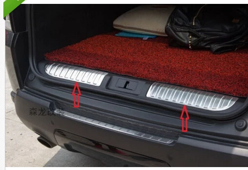 

rear bumper cargo sill plate cover Guard for Rover Sport 2014