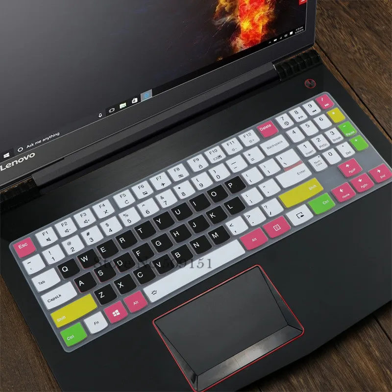 Soft Silicone Keyboard Cover For 15.6 Inch For Lenovo Legion Y720 Y530 Y520 15 Y520-15IKB R720 15IKB R720-15IKB Gaming Laptop