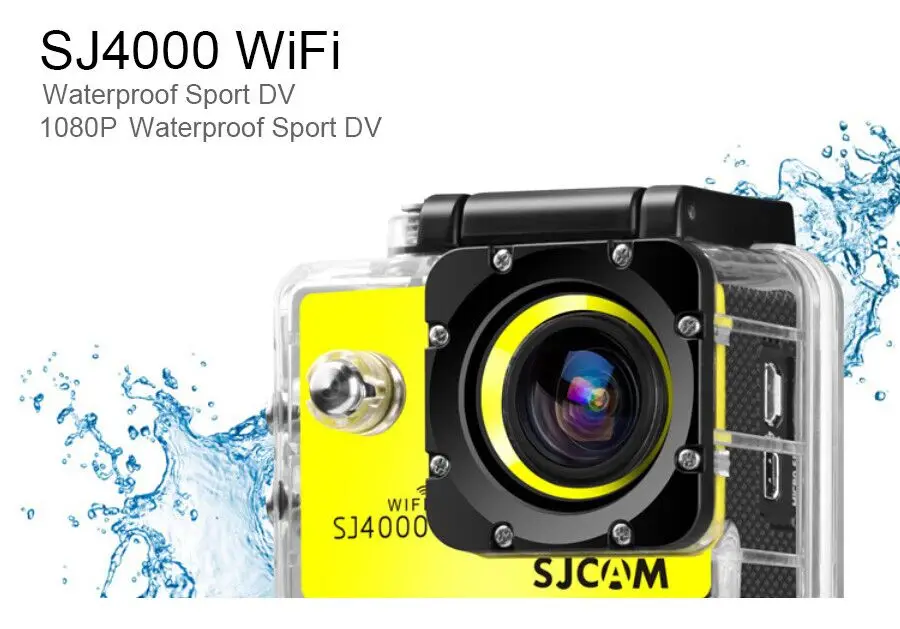 SJCAM SJ4000 серии 1080 P 2,0 ЖК-дисплей Full HD Действие Камера SJ4000/SJ4000AIR/SJ4000 WI-FI Водонепроницаемый Спорт Камера/DV