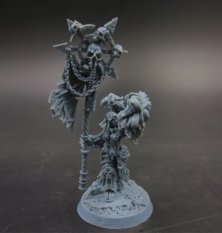

1/24 Scale Resin Figure Model Kit Chaos Dark Prophet Static Modeling Assembling DIY Toys Hobby Tools Creative Gift A467